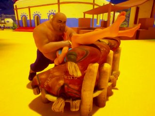 chubby grandpa with a small dick loves busty and obedient beauties