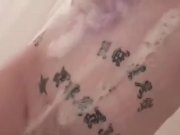 Preview 5 of Daddy creampies me so much! soapy sexy shower clip! Like if you would help me wash my back :)