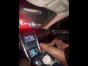 Preview 3 of 2 BBC riding around being perverted masturbating in traffic