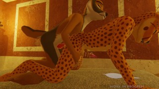 3D Gay Furry Game Vestina Teacher Receives A Creampie From A Student