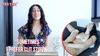 Ersties - Dark Haired Babe Teases Her Tight Ass