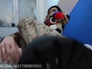 Preview 1 of Ziggy the cheetah is enjoying a magic wand on his big uncut dick ( Furry / Fursuit / Mursuit )
