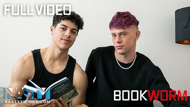 NastyTwinks - Bookworm - Harley Xavier, Jordan Haze - Step Brothers Play While Mom's Away - Full Vid