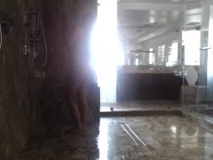 Showering in my shower
