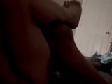 Thick FTM Big Booty Trans Man takes Bi BBC Creampie With Moaning Orgasm in Real Couple Sex Video