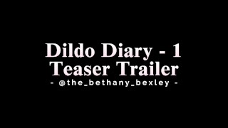 Bexley's dildo dagboek - Aflevering 1 - Teaser Trailer
