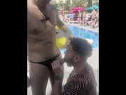 Preview 4 of THE BOYS AT THE POOL WANT MY COCK!!! VIRAL VIDEO FROM TWITTER!!!!