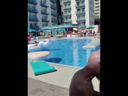 Preview 6 of THE BOYS AT THE POOL WANT MY COCK!!! VIRAL VIDEO FROM TWITTER!!!!
