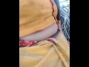 Preview 3 of Indian desi Village bhabhi outdoor pissing porn