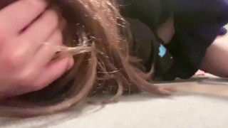 [For women] Sadistic boyfriend teasing her with words and violently cumming at the end...
