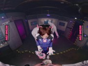 Preview 4 of VR Conk D.VA sucking cock for big buff - Kimmy Kimm Overwatch cosplay VR Porn