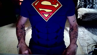 Superman provocação galo