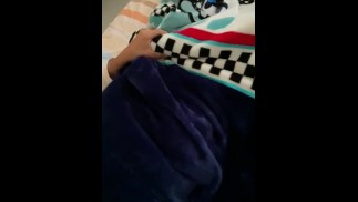 Big cock erection in morning