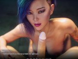 City of Broken Dreamers #38 - Ellen - 3D game, HD porn, Hentai, 60 fps