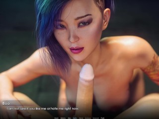 City of Broken Dreamers #38 - Ellen - 3D-spel, HD Porno, Hentai, 60 Fps