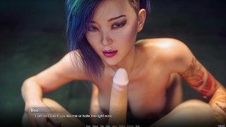City of Broken Dreamers #38 - Ellen - 3D-spel, HD porno, Hentai, 60 fps