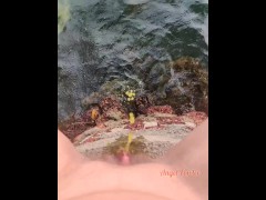 I know how you love to watch pissing girls outdoor