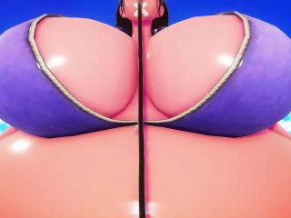 kink, body inflation, belly inflation, breast expansion