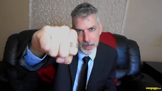 Counselor gives you a clenched fist handjob