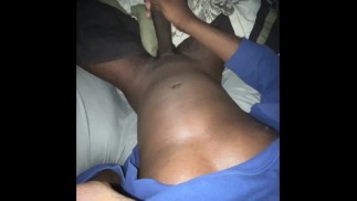 Beating my meat on the homie couch