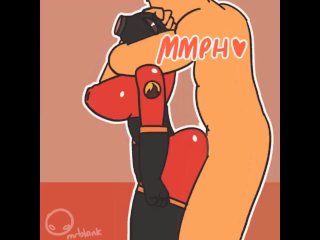 cartoon, team fortress 2, rough sex, tf2