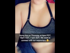 Join us Live @MaskedBodies