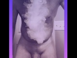 TAKING TURNS BLOWING CLOUDS ON SEXY COCKS