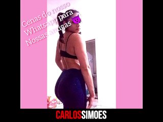 MORENA NOVINHA E SAFADA COM AMIGO