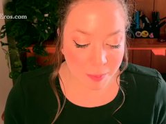 SFW- Elle Eros the Naughty Librarian Demands You Pay Your Late Fees in Cum