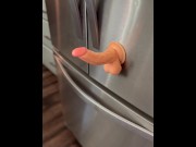 Preview 3 of Horny Housewife Jessica Moore Fucks her Fridge