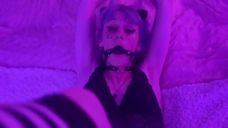 Tied and Gagged Raw Anal Fucking Real Amateur Couple