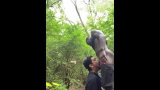 Raykingxxx Found Someone In The Woods Who Wanted Head Onlyfans