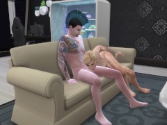 Hot Blonde Covered in Cum - Introducing Summer - Sims 4