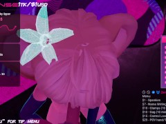Bunny Vtuber Streams Herself Sucking Off And Riding Her Futa Mistress - POV