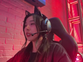 Gamer Nerd Pounds Egirl in Cosplay after Valorant Game