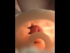 POV Insight My Fleshlight - Cumming Inside