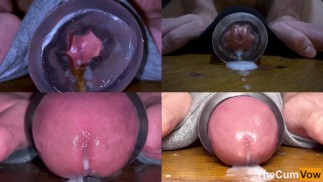 4 CUMSHOTS in 25 Seconds