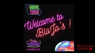 Bienvenido a BloJo's - ¿quieres papas fritas con eso? Audio erótico para hombres por el jardín de Eve [humor] [drivethru]