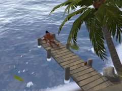 Sex on a dock in a Caribbean Beach | 3D Porn