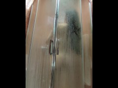 SHOWER CAM WASHING MYSELF