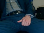 Preview 1 of Cumming in a Suit