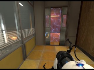 portal, game, point of view, video game