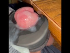 COCK Twitches from Workday Vibrator. Ends with overflowing Cum ORGASM - Screenshot 16 of 16 - Cum Overflow