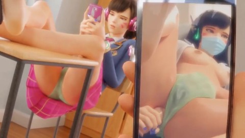 D.VA 女子高生