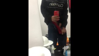 Showing my hard cock