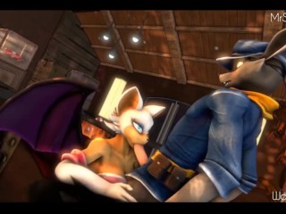 MrSafetyLion Oficial - Sly Cooper x Rouge the Bat