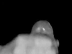 Close Up Cum B/W