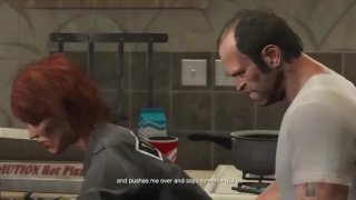 Trevor Having Sex With Ashley In GTA