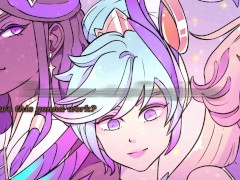 [Hentai JOI Teaser] The League of Legends Gangbang II - Star Guardian