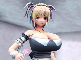 breast expansion, anime, 60fps, big boobs